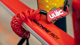 Велосипедный замок Ulac Piccadilly LTD Orange 