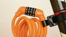 Велосипедный замок Ulac Zen Master Cable Lock Combo Orange