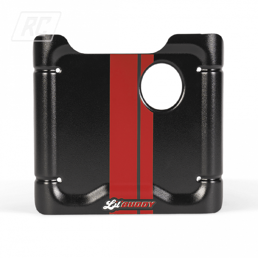 Передний бампер Ruff Cycles Lil'Buddy | Lil'Missy Front Plate Sticker Red