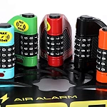 Велосипедный замок Ulac Air Alarm Combo Disc Lock Sky