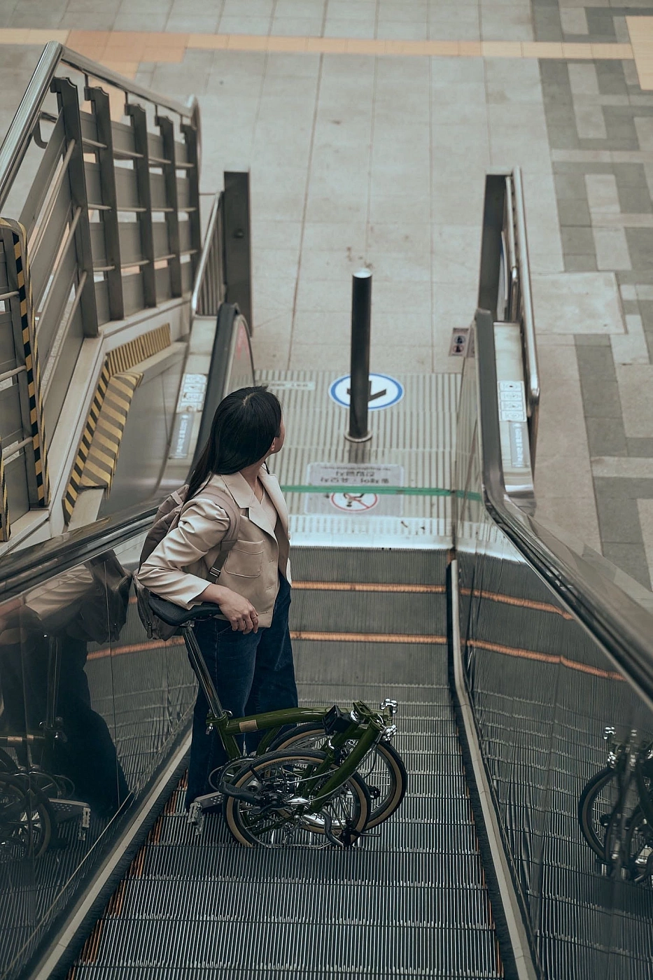 Складной велосипед BIKE'S SE Cream