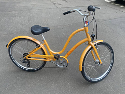 Велосипед Electra Townie Original 7D EQ Step Thru Marigold (Garage Vintage)