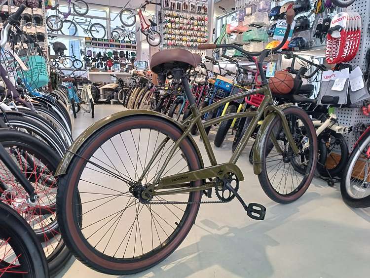 Велосипед круизер Spinn Horizon 1-speed Olive (Garage Vintage)