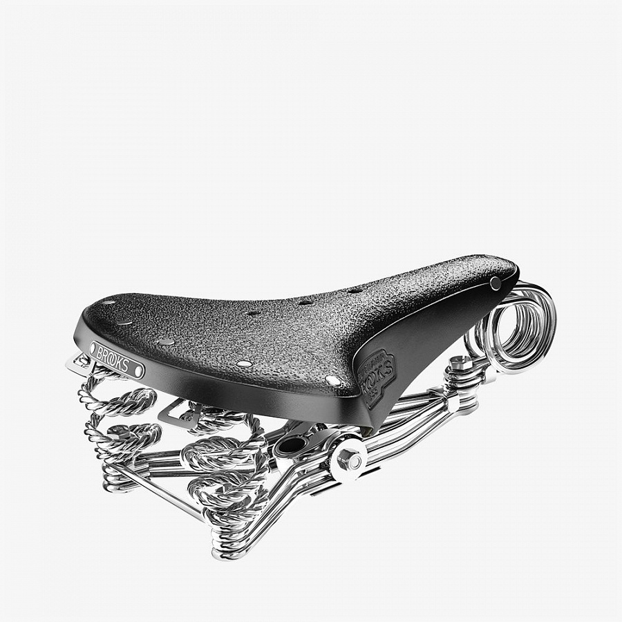 Седло для велосипеда Brooks B33 Leather Saddle Black