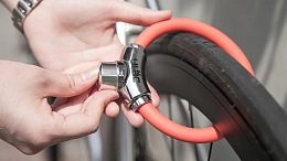 Велосипедный замок Ulac The Mood Fixie Cable Lock Black