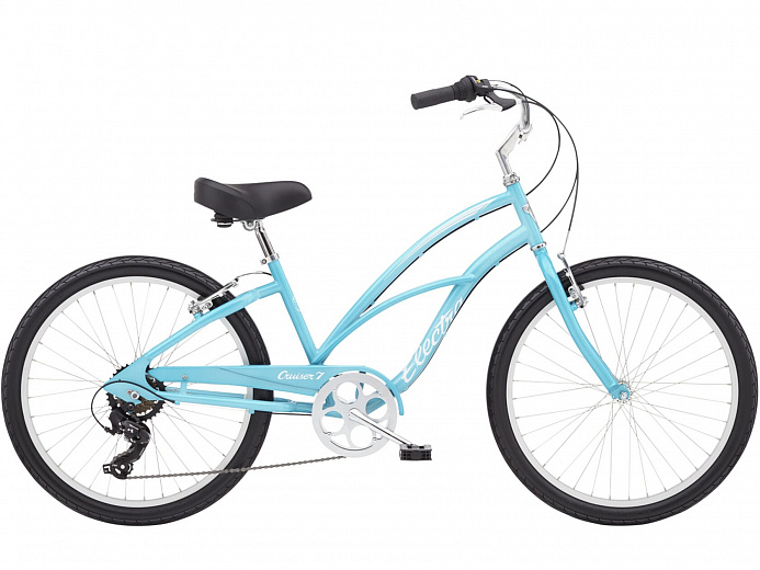 Велосипед Electra Cruiser 7D Step Thru Light Blue 24"