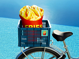 Пластиковый короб  Electra Basil Bike Crate