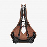 Седло для велосипеда Brooks Flyer Carved Leather Saddle Brown