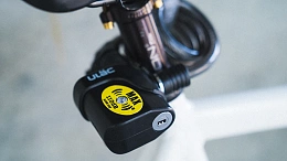Велосипедный замок Ulac Bulldog Alarm Cable Lock Black