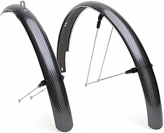 Крылья для велосипеда Electra Townie Original Plastic Fender Set Carbon Fiber Print 26''
