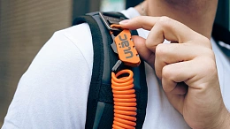 Велосипедный замок Ulac Piccadilly LTD Orange 