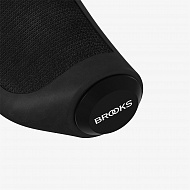 Грипсы Brooks Ergonomic Rubber Grips 100/100 Black