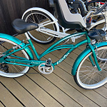 Велосипед Electra Cruiser Lux 7D Step Thru Green Metallic (Garage Vintage)