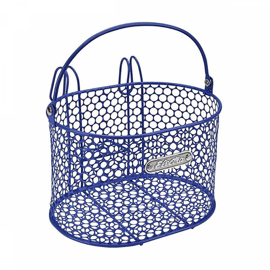 Корзина для велосипеда Electra Honeycomb Small Hook-Mounted Handlebar Basket Blue