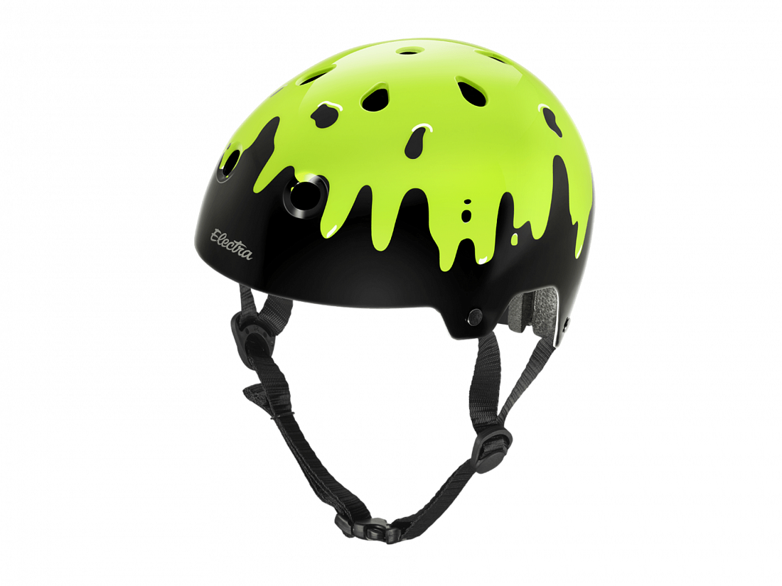 Велосипедный шлем Electra Lifestyle Slime Helmet Black/Green (Size S)