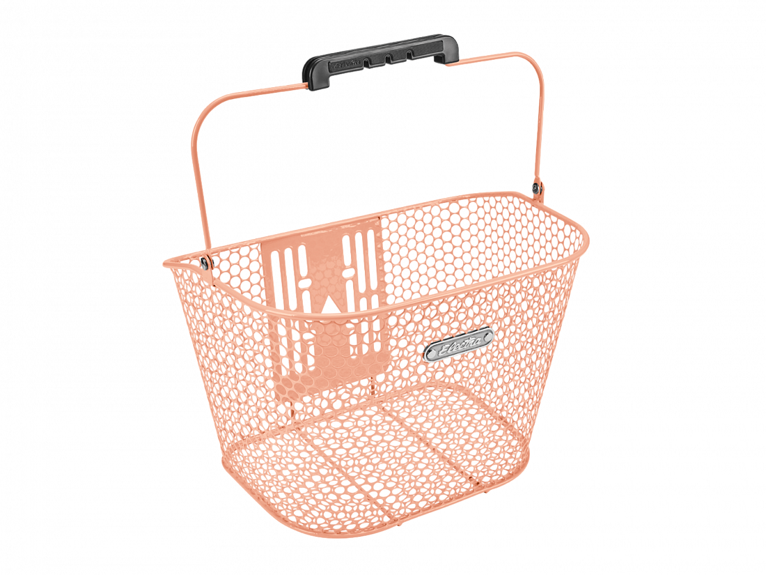 Корзина для велосипеда Electra Honeycomb Quick Release Front Basket Blush Pink