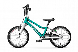 Детский велосипед Woom go 2 metallic turquoise/petrol 14”