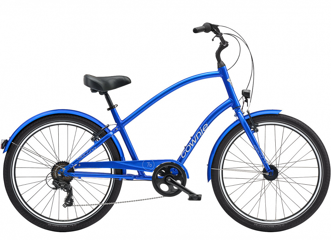 Велосипед Electra Townie Original 7D EQ Step Over Hyper Blue