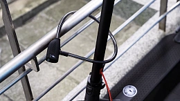 Велосипедный замок Ulac The Bee Go Alarm Cable Lock Black