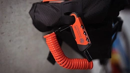 Велосипедный замок Ulac Piccadilly Evo Orange
