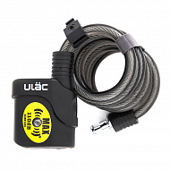 Велосипедный замок Ulac Bulldog Alarm Cable Lock Black