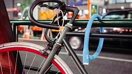 Велосипедный замок Ulac Berlin Si Cable Lock Sky Blue