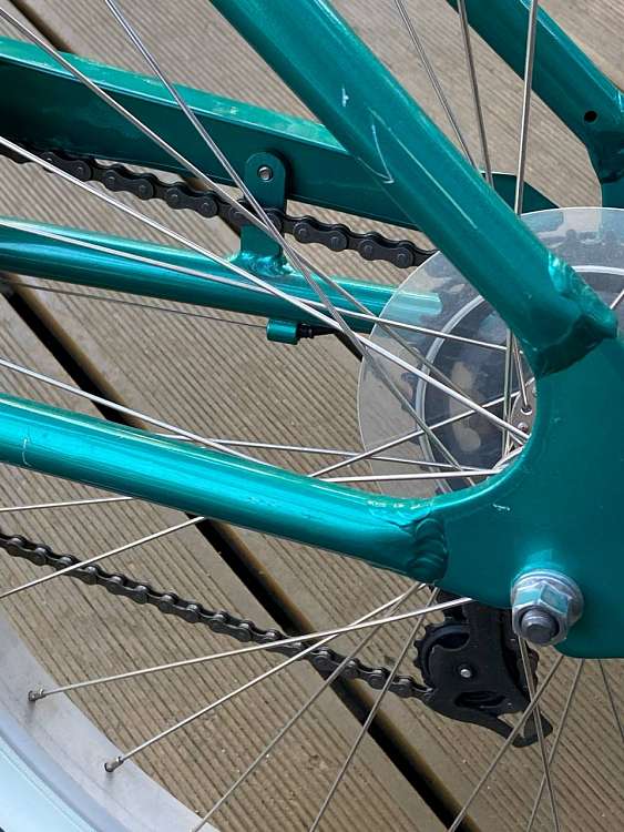 Велосипед Electra Cruiser Lux 7D Step Thru Green Metallic (Garage Vintage)