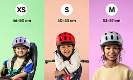 Детский шлем Woom READY Kids' Helmet charcoal metallic XS