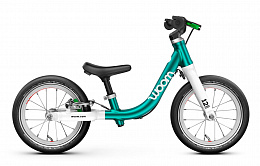 Беговел Woom go 1 metallic turquoise/petrol 12”