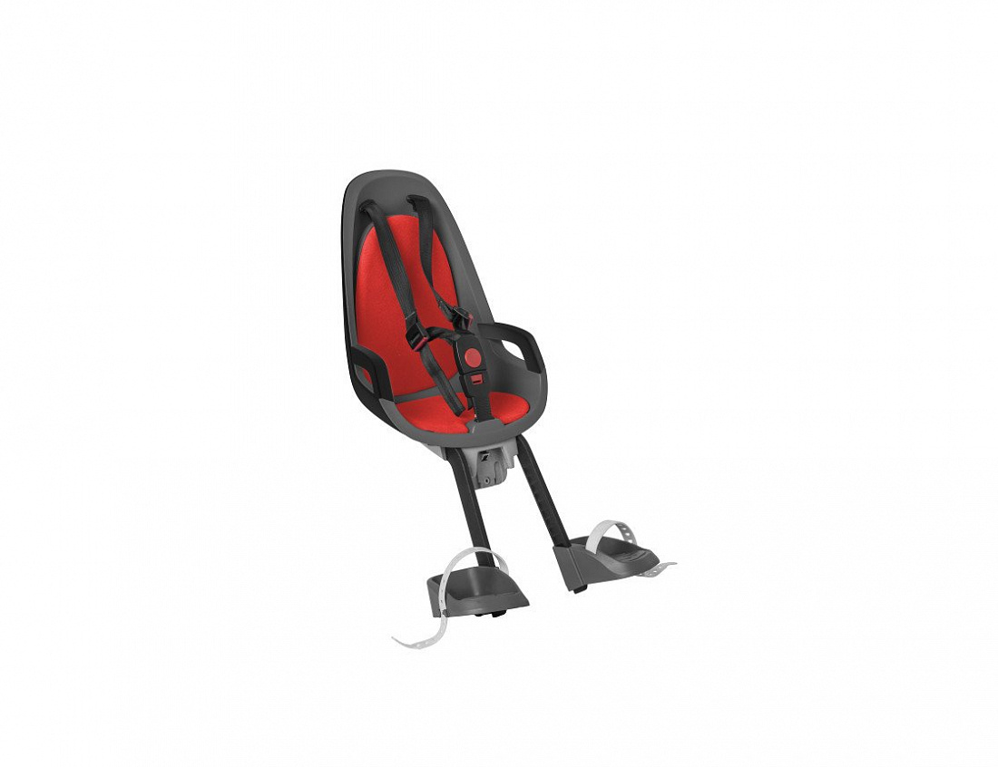 Детское кресло для велосипеда Hamax Caress Observer Child Seat Grey/Red