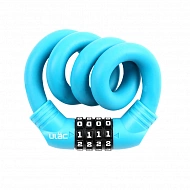 Велосипедный замок Ulac 1970 Memory Cable Lock Combo Sky Blue