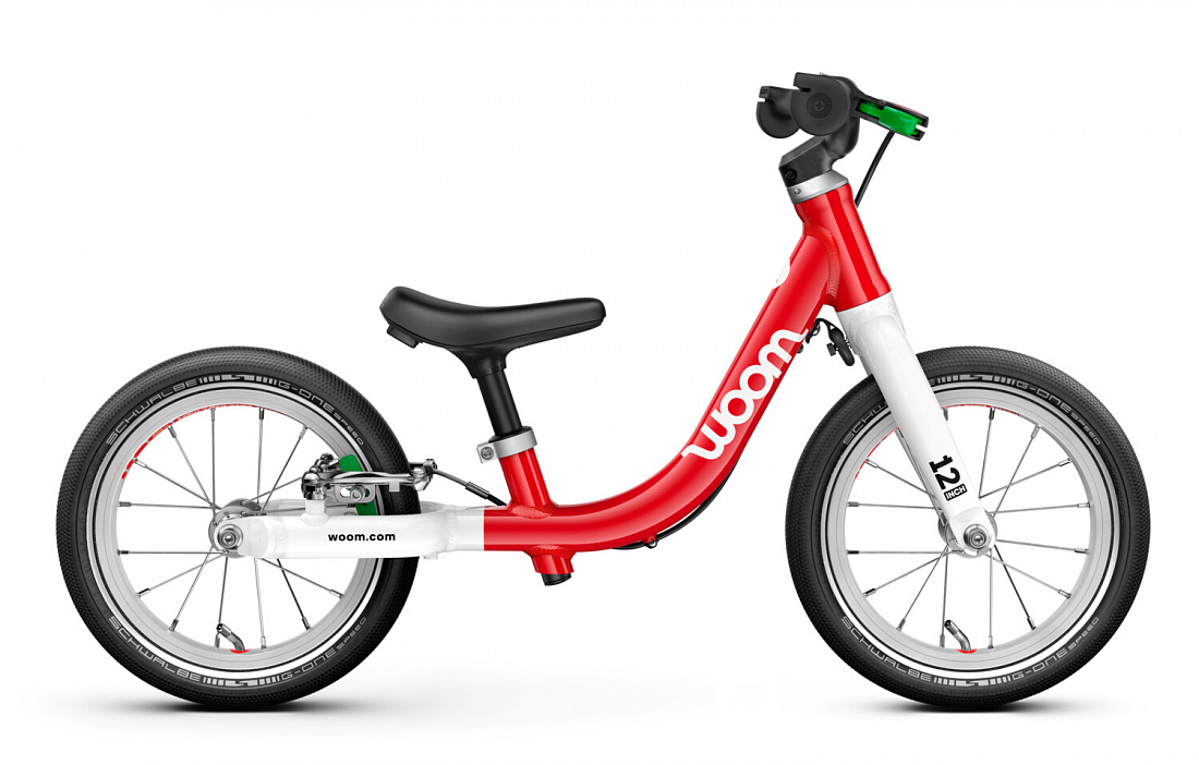 Беговел Woom go 1 red 12”