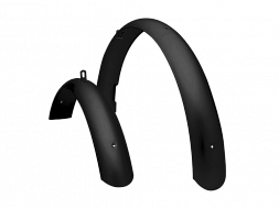 Крылья для велосипеда Electra Cruiser Tall Fender Set Black 26"
