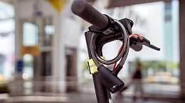 Велосипедный замок Ulac The Bee Go Alarm Cable Lock Black