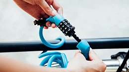 Велосипедный замок Ulac Zen Master Cable Lock Combo Orange