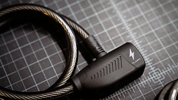 Велосипедный замок Ulac The Bee Go Alarm Cable Lock Black