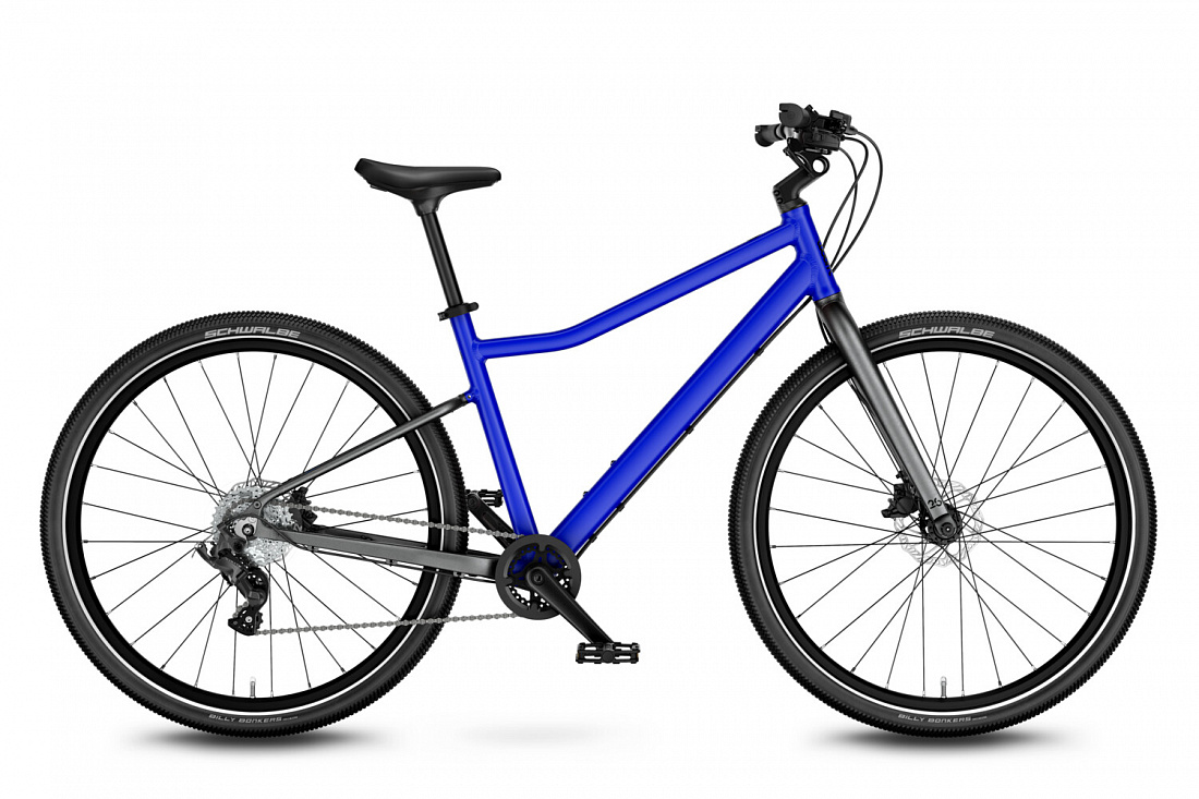 Детский велосипед Woom explore 6 magnetic blue 26”