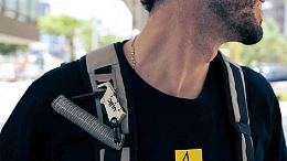 Велосипедный замок Ulac Valkyrie Carabiner Cable Lock Black