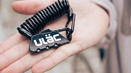 Велосипедный замок Ulac Piccadilly LTD Orange 