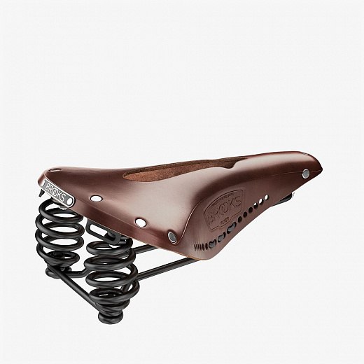 Седло для велосипеда Brooks Flyer Carved Leather Saddle Brown