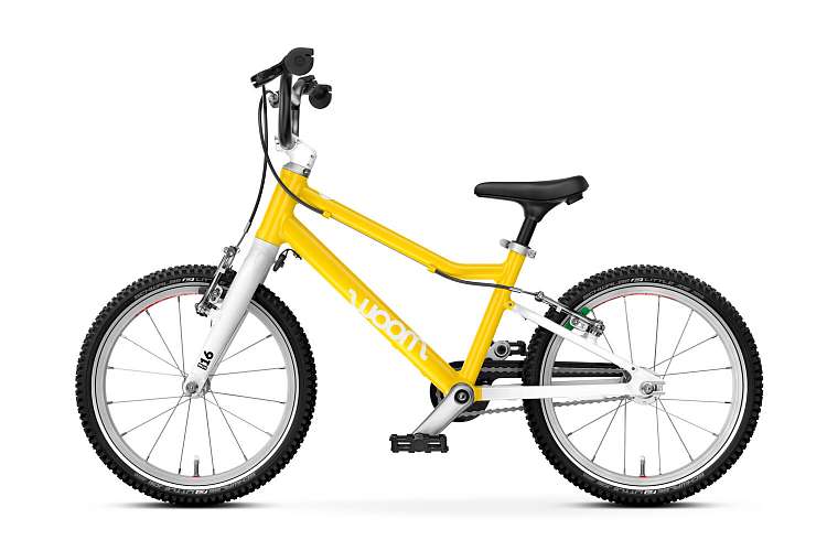 Детский велосипед Woom go 3 vibrant yellow 16