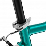 Детский велосипед Woom go 3 metallic turquoise/petrol 16