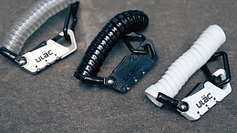 Велосипедный замок Ulac Valkyrie Carabiner Cable Lock Black