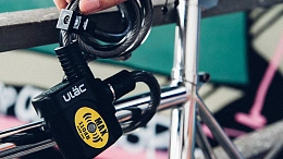 Велосипедный замок Ulac Bulldog Alarm Cable Lock Black