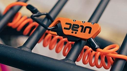 Велосипедный замок Ulac Piccadilly LTD Orange 