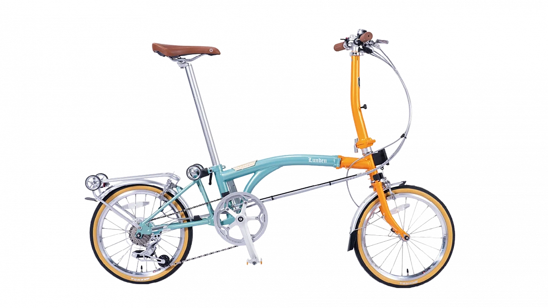 Складной велосипед Dahon Lunden D7 20" Orange Blue