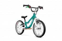 Беговел Woom go 1 PLUS metallic turquoise/petrol 14"
