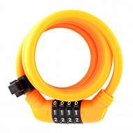 Велосипедный замок Ulac Zen Master Cable Lock Combo Orange