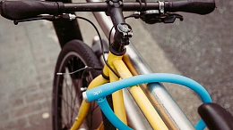 Велосипедный замок Ulac Berlin Si Cable Lock Sky Blue