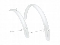 Крылья для велосипеда Electra Townie Original Aluminium Fender Set Gloss White 26"